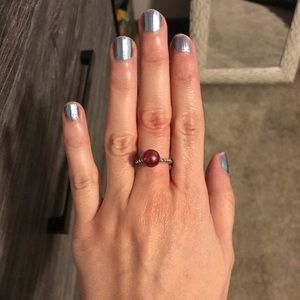 Freshwater pearl ring